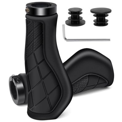 REETEE Fahrradgriffe Ergonomisch Rutschfest für 22,2 mm Lenker, MTB, Rennrad