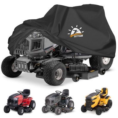 Zettum Rasenmäher Abdeckung für Aufsitzmäher & Rasentraktoren - Heavy Duty