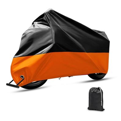 JNNJ Universelle Wasserdichte Motorradabdeckung 230x95x125cm, Anti-UV