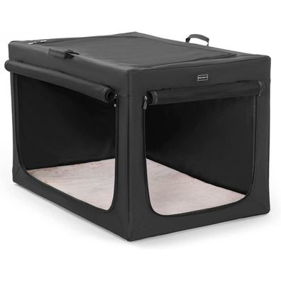 Petsfit Faltbare Hundebox L (90x61x58cm) - Ideal für Zuhause, Auto & Reisen