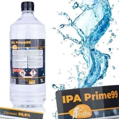 Rosfix Isopropylalkohol IPA Prime99 – 99,9% Reinheit | 1L Flüssigkeit