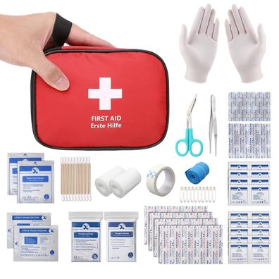 HONYAO Erste Hilfe Set Mini Reiseapotheke 90-teilig - Kompakt und vielseitig