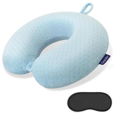 Gosider Reise Nackenkissen aus Memory Foam, U-Form, kompakt und leicht, für