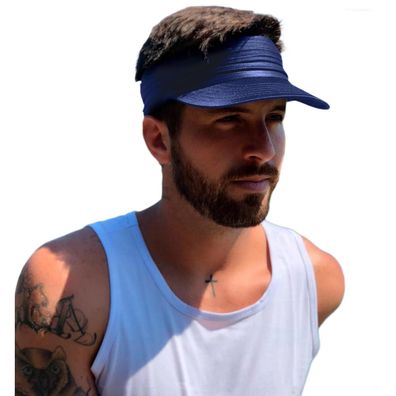 YAMEE Visor Cap Damen Herren Elastisch Sonnenschutz Atmungsaktiv