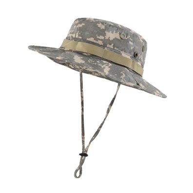 Zylioo Safari Sonnenhut XXL-3XL für großen Kopf, Camo Boonie Hat mit breiter