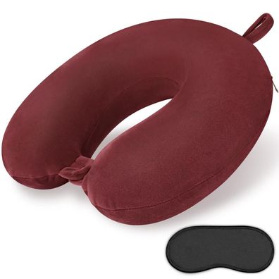 Gosider Reise Nackenkissen aus Memory Foam, U-Form, verstellbar, für Flugzeug