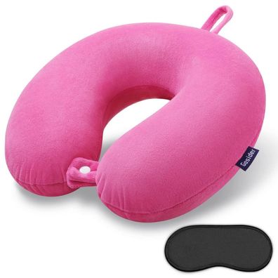 Gosider Reisekissen aus Memory Foam, U-Form Nackenkissen für Flugzeug, Zug