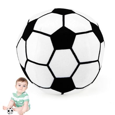 Ballery Baby Rassel 0-6 Monate, Mini Greifling aus weichem Plüsch