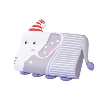 Schlummerkids Kinderkissen Elefant, ergonomisch, atmungsaktiv, hautfreundlich
