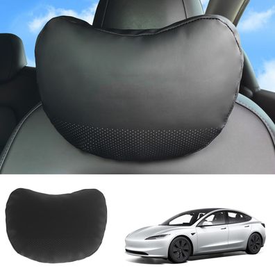 Ywooon Nackenkissen Autositz Nackenstützkissen für Kopfstütze, Nacken, Schwarz