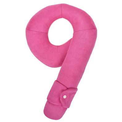 Infanzia Kinder Reisekissen Nackenkissen Rosa - Weich & Gemütlich für Zug