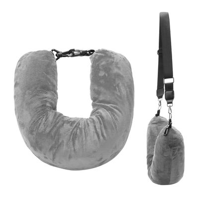 dogmoon Befüllbares Nackenkissen 80x18.5cm - Wasserdicht, ideal für Reisen