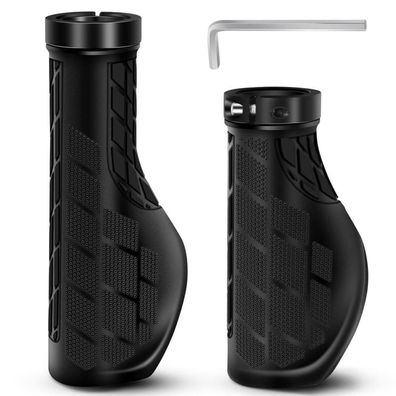 REETEE Fahrradgriffe Ergonomisch, Rutschfest, Gummi MTB Lenkergriffe für 22,2