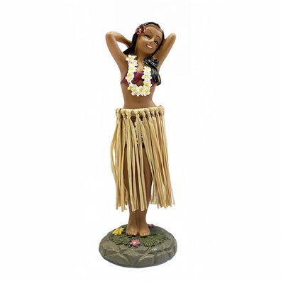 Hawaiianische Hula Tanzfigur für Auto Armaturenbrett, Schreibtisch, Büro Deko