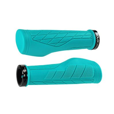 Solodrive Ergonomische Fahrradgriffe aus rutschfestem Gummi, Single Lock-on