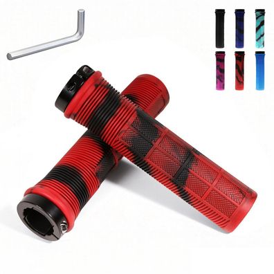 Binudum Fahrradgriffe 22mm Universal-Lenkergriffe Ergonomisch Rutschfest Gummi