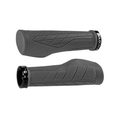 Solodrive Ergonomische Fahrradgriffe aus rutschfestem Gummi, Single Lock-on