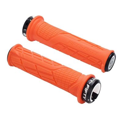 FIFTY-FIFTY MTB Fahrradgriffe, rutschfestes Gummi, Single Lock-on, für