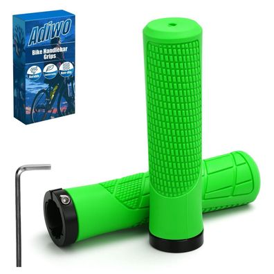 Adiwo Ergonomische Fahrradgriffe, Universal für 22,2mm Lenker, Rutschfest
