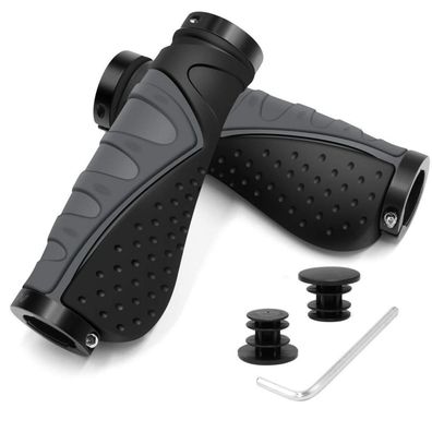 REETEE Fahrradgriffe Ergonomisch MTB Griffe, Rutschfest, Lock-On Design für