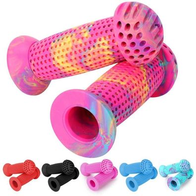 Fahrradgriffe Kinder 105mm, 22mm Innendurchmesser, Prallschutz für Roller