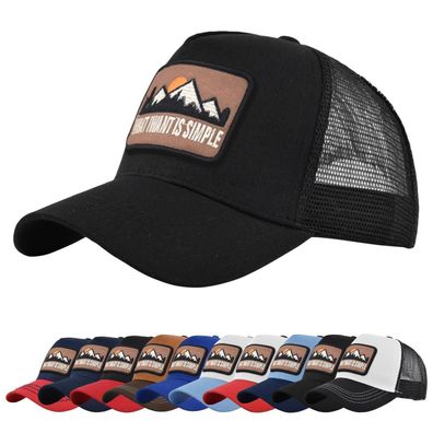Tiakay Trucker Cap mit Stickerei - Atmungsaktive Baseballmütze mit Mesh-Rücken