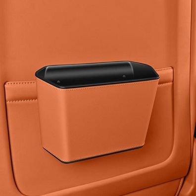 Qirc Auto-Mülleimer mit Clip, tragbar, wasserdicht, auslaufsicher, für Auto