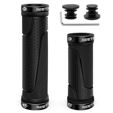 REETEE Fahrradgriffe Ergonomisch MTB Griffe, Rutschfest, Aluminium Lock, für