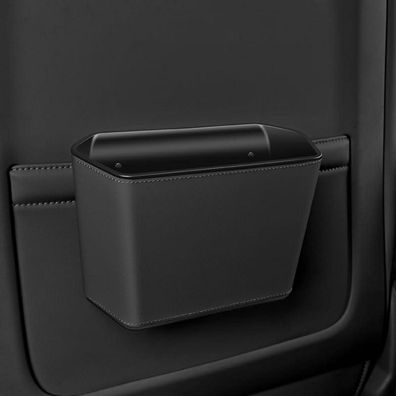 Qirc Auto-Mülleimer mit Clip, tragbarer Mini-Müllhalter für Auto, SUV