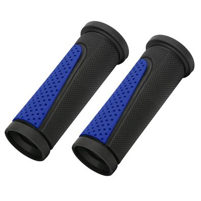 Topcabin Kurze Mini Fahrrad Lenkergriffe, 3.5 Zoll, 1 Paar, Dunkelblau