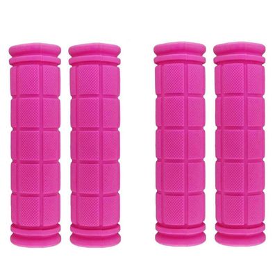 PLATT Fahrradgriffe 2 Paar, rutschfest, weich, aus Gummi, für MTB, BMX