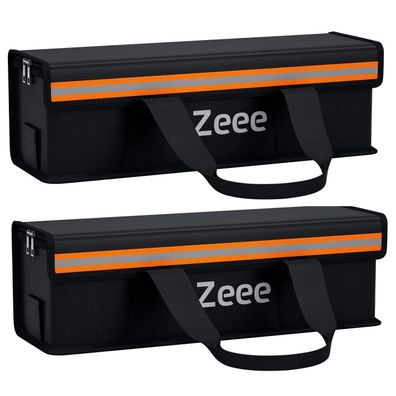 Zeee E-Bike Akku Tasche, feuerfest und explosionsgeschützt, Lipo Safe Bag für
