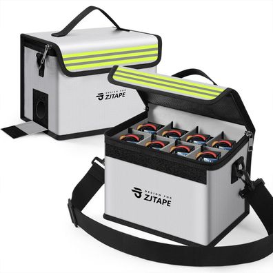 ZJTAPE Lipo Safe Bag - Feuerfeste und explosionsgeschützte Akku Tasche für