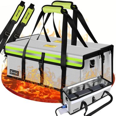 moveland 2x E-Bike Akku Tasche feuerfest bis 1400°C, explosionsgeschützt