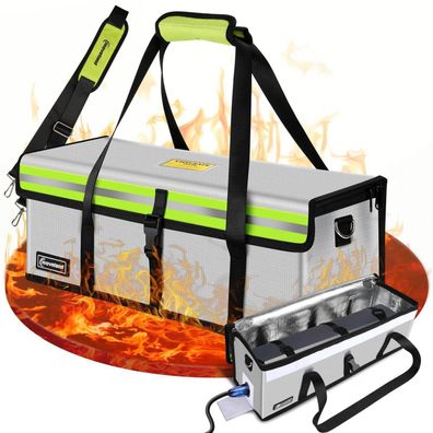 moveland Ebike Akku Tasche Feuerfest bis 1400°C, Explosionsgeschützt, 49x15x16cm