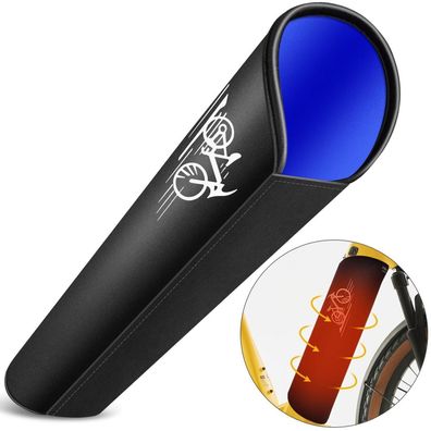 Qiuruyue E-Bike Akku Schutzhülle Neopren Thermoschutz für 28-45 cm