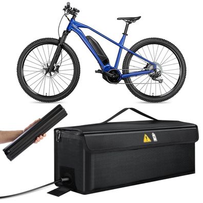 Adiwo Ebike Akku Tasche - Wasserdicht, Explosionssicher, Brandschutz bis 500°C