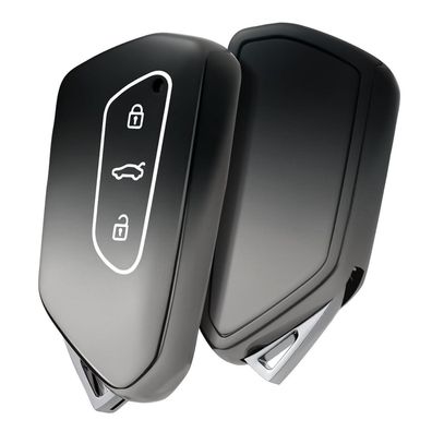 Oatsbasf Autoschlüssel Hülle für VW, Seat, Skoda - Gradient TPU Silikon