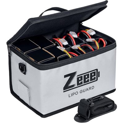 Zeee Lipo Safe Bag Feuerfeste Batterie Aufbewahrungs- und Schutztasche für 10
