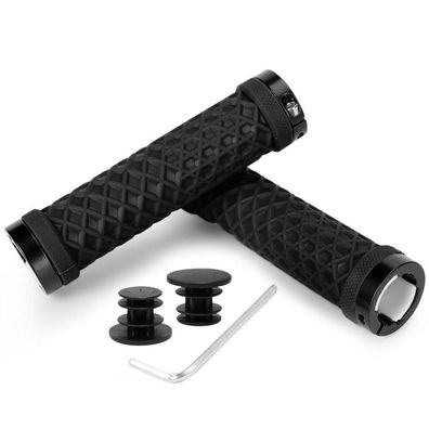 Aluscota Fahrrad Lenkergriffe MTB Ergonomisch 120mm für Kinder, Rennrad