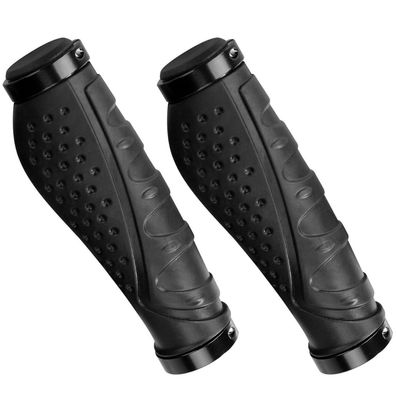 Aluscota Ergonomische Fahrradgriffe - MTB Lenkergriffe mit rutschfestem Gummi