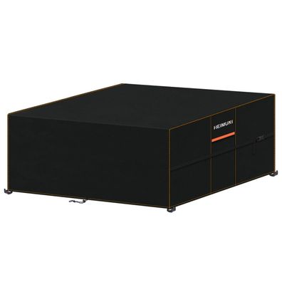 Heimuni Abdeckung Gartenmöbel Wasserdicht 255x215x80cm für Loungesofa