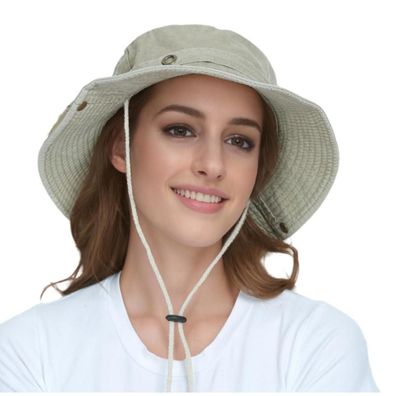 HLLMAN Sonnenhut mit breiter Krempe, UV-Schutz 50 + , wasserdicht, faltbar, für