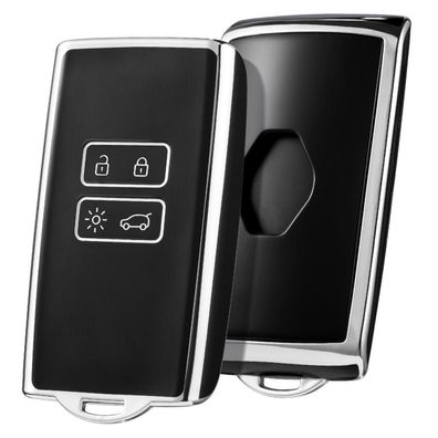 Oatsbasf Autoschlüssel Hülle für Renault, Schlüsselhülle Cover für Clio