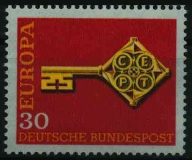 BRD BUND 1968 Nr 560 postfrisch X0FDBAA