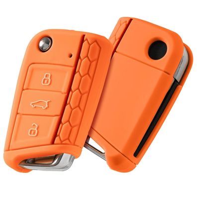Oatsbasf Silikon Autoschlüssel Hülle & Schlüsselbox Cover für VW Golf
