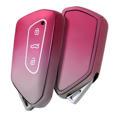 Oatsbasf Autoschlüssel Hülle für VW Golf 8, ID3, ID4, GTI, GTE, Seat Leon MK4