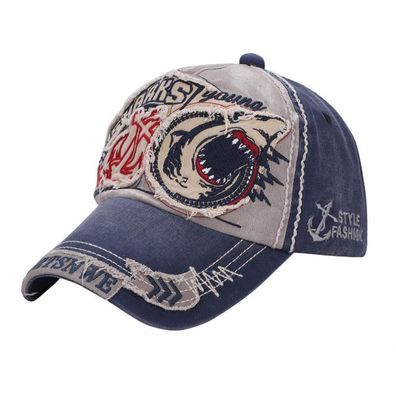 Ibluelover Baseball Cap Hai Kappe für Damen, Herren, Jungen - Sonnenschutz