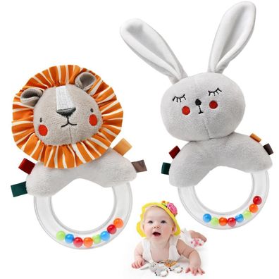JoyLife Baby Rasseln Spielzeug Set (2er Pack) - Greifling für Babys ab 0