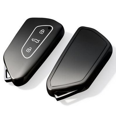 Oatsbasf Autoschlüsselhülle für VW Golf 8, Seat Leon MK4, Tarraco, Ateca, Skoda